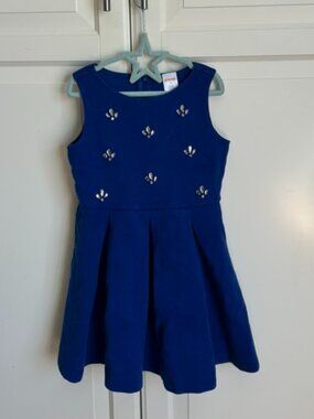 💎💙 Gymboree Jeweled Dress – Blue – Girls Size 6 💙💎